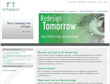 Tablet Screenshot of hitalent.nl